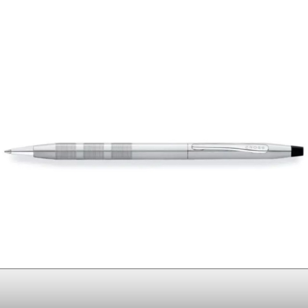 Luxury Ballpoint Pen, Cross Brand, Satin Chrome Color